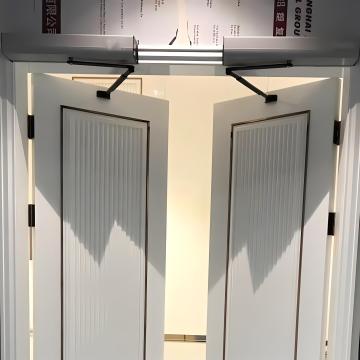 Laboratory aluminum 90 degree automatic clean single door