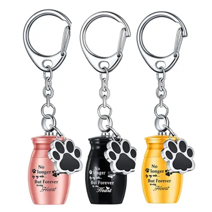 Hot Selling Pet Urns Keychain for Dog Cat Ashes
