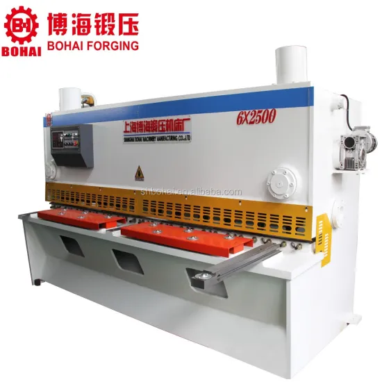 8x3100 Hydraulic Guillotine Shearing Machine QC11Y