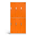 6-compartment Cloakroom acciaio armadietto all&#39;ingrosso