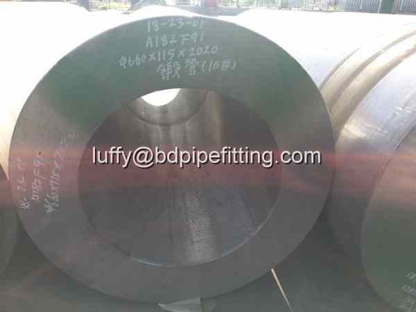 660 115 Forged Pipe F91