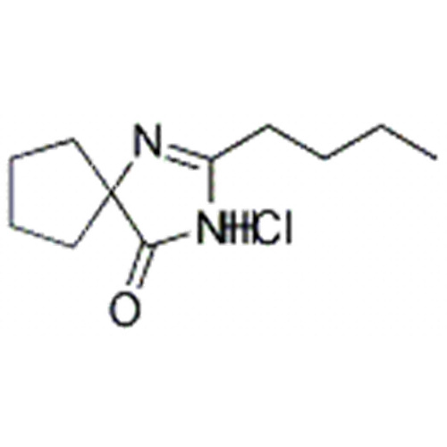 Chlorhydrate de 2-butyl-4-spirocyclopentane-2-imidazoline-5-one CAS 151257-01-1