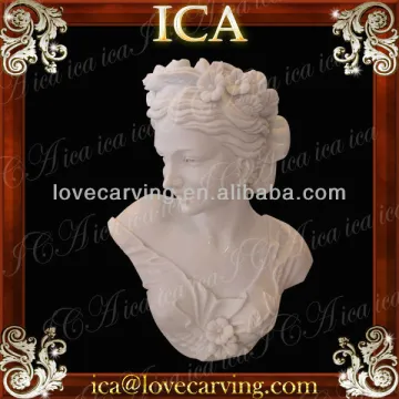 bust model,marble bust of girl,girl bust,bust beauty,custom bustBL0114