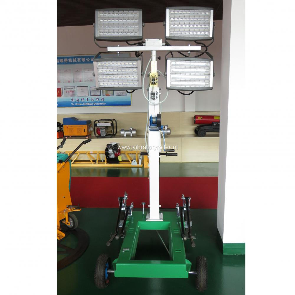 Lifting Flexible HIgh Brightness LED Portable Light Tower