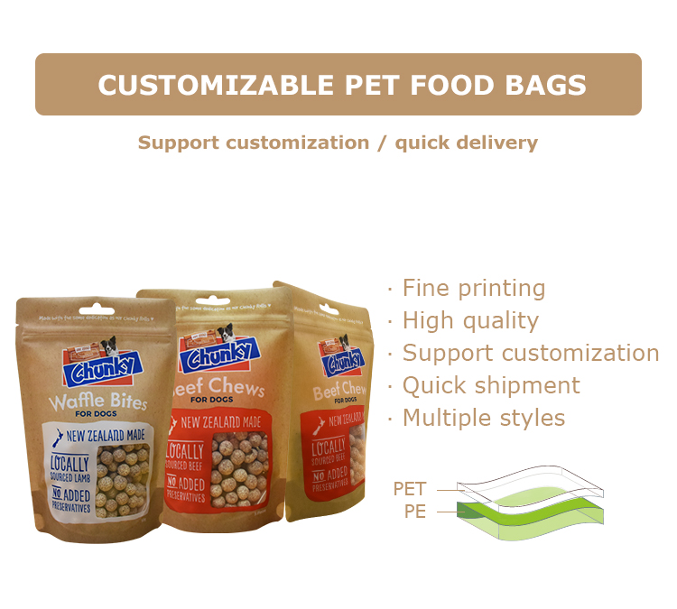 Pet food bag