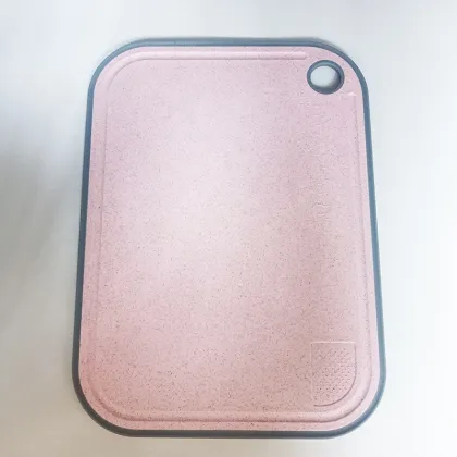 Eco-Friendly Portable Wheat Straw Fiber Cutting Board - Anti-Mold and Customizable