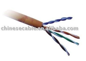 Fluke Passed Cores Twisted 24AWG Bare Copper UTP Cat 5e Cable