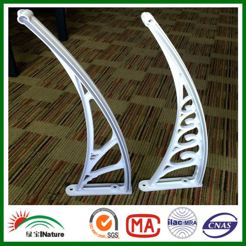 HUAXIA NATURE polycarbonate canopy bracket awning bracket door bracket