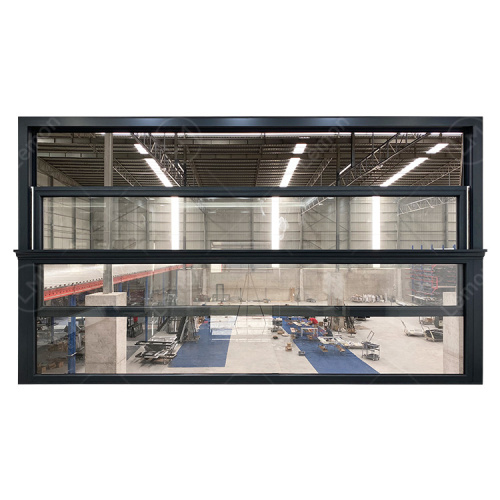 American Standard Electric Aluminum Double Top Hung Window