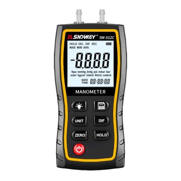 SNDWAY SW-512 A/B/C Portable Digital Manometer