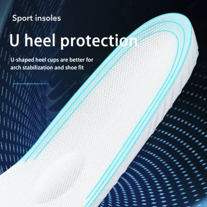 Wholesale High Elastic Comfortable Basketball Insoles with Sweat-Absorbent Deodorant Sole