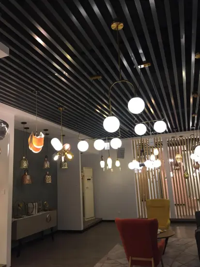 Mini Hanging Lamp Glass Hotel Pendant Light