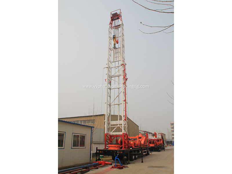 SPT-1500 Trailer-mounted water well drill