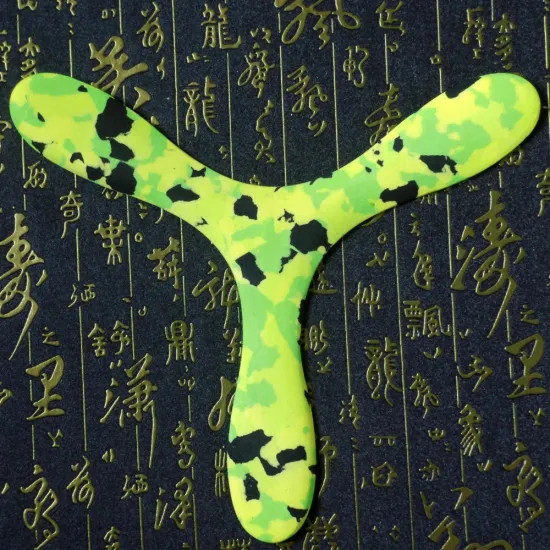 EVA Indoor Safety Mini Real Boomerang saucer throw and catch Flying Disc game toys can RETURN