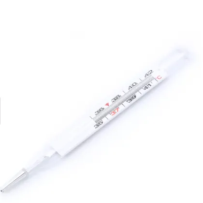 Medical Hospital Mercury Glass Thermometer