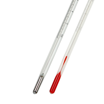 High Precision Portable Glass Rod Thermometer with Clear Scale for Accurate Temperature Measurement