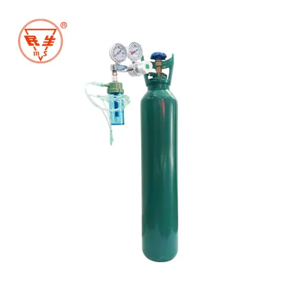 Oxygen Medical Regulator with Flow Meter
