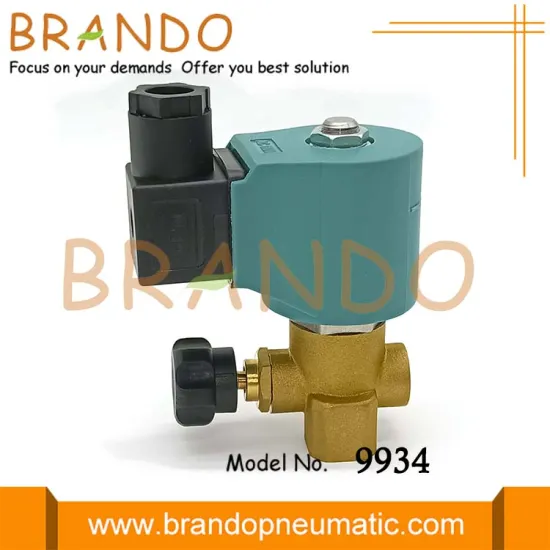 1/4'' 9934 Brass Solenoid Valve For Steam Iron Steam Boiler Electric Ironing Machine 24V DC AC 110VAC 120VAC 220VAC