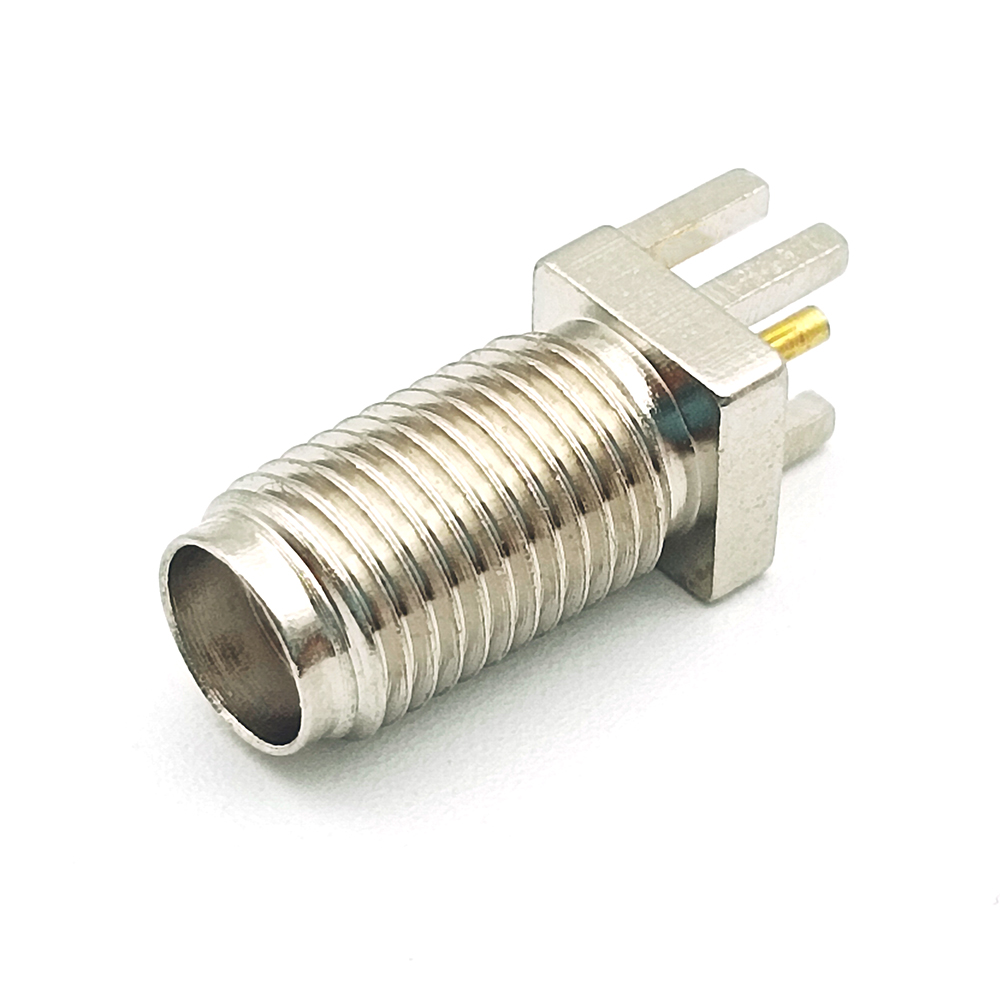Female SMA Edge PCB Mount Coaxial Connectors
