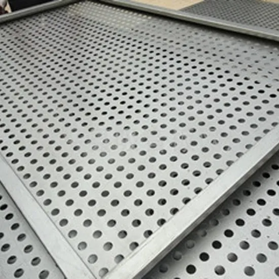 0.6mm 15mm aluminum perforated metal mesh