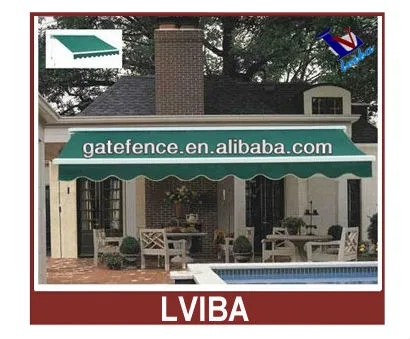 Commercial Aluminium Awnings,Retractable Aluminum Cassette Canopy Awning