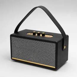 Leather Wrapped Wireless Bluetooth Speaker