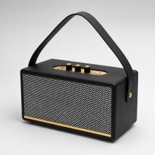 Deri Kaplamalı Kablosuz Bluetooth Hoparlör