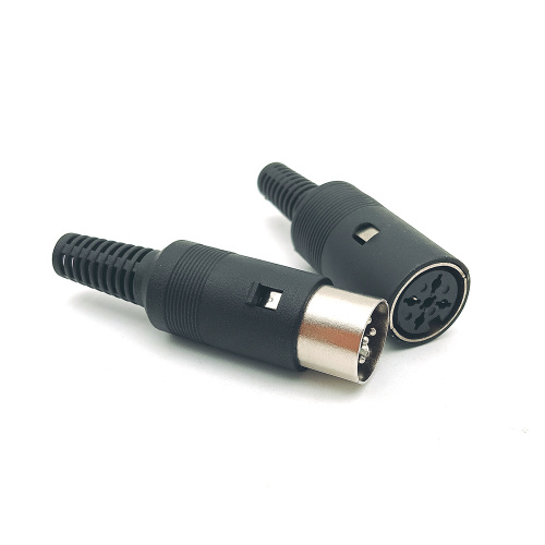 Female Male Din Socket Adapter Audio AV Connector