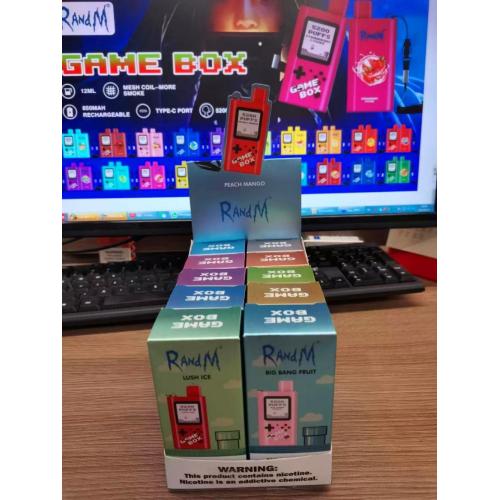 Randm Game Box 5200 Puffs Disposable Pod