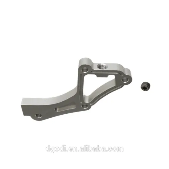 Anodized Silver Finish Aluminum Temperature Sensor Waterneck Adapter Plate