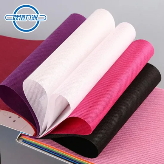 100% pp spunbond non-woven fabric material polypropylene spunbond nonwoven/ non woven fabric in roll for bag making