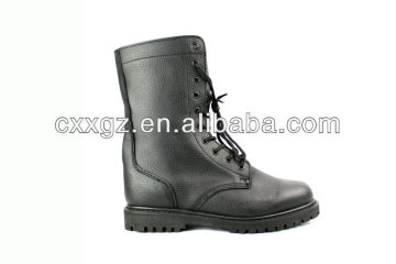 Hot sale leather army boots millitary boots with genuine leather