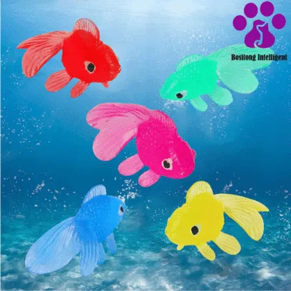Floating Colorful TPR Goldfish Toy