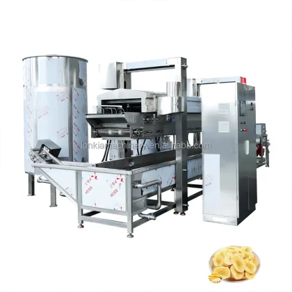 Continuous Industrial Potato Chips Drying, Air Cooling, Seasoning, and Vacuum Oil Filter Line for Doritos Snacks