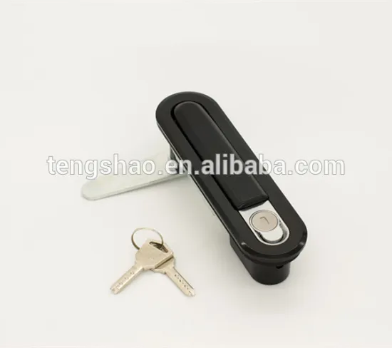 MS818 series black coated industrial locking cabinet latch
