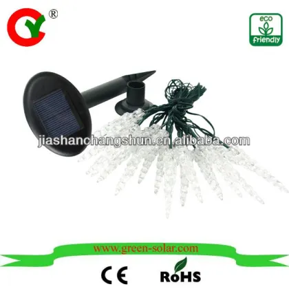 solar icicle light