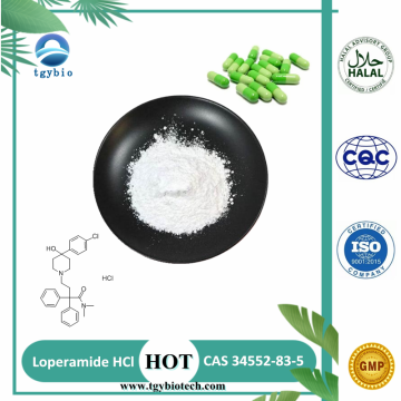 Antidiarrhéen Loperamide HCl Powder CAS 34552-83-5