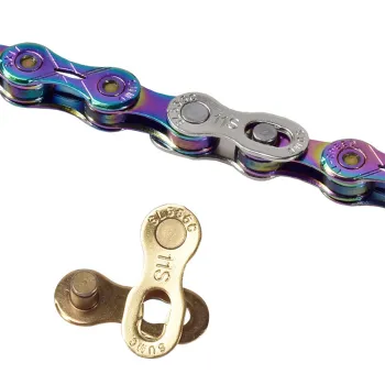 Speedy 2 Pair Colorful Bicycle Chain Links for Mountain Bikes