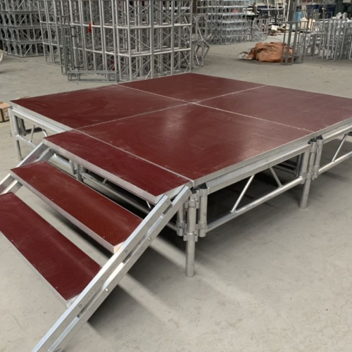 Custom Height Adjustable Stage