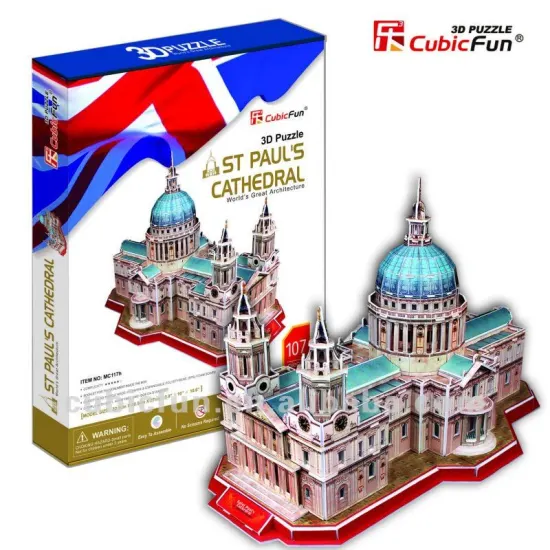 3D puzzle St Paul's Cathedral for adults