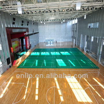 Cobertura de piso de Badminton de PVC