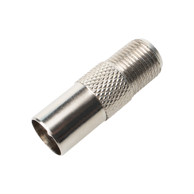 F Female To TV Antenna Plug Converter Adapter