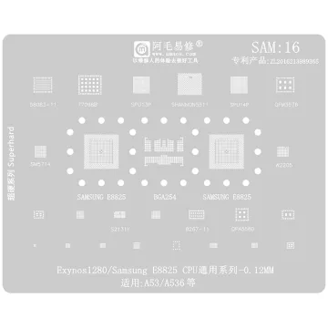 Amaoe BGA Reballing Stencil for Samsung A53/A536 Series CPU Repair