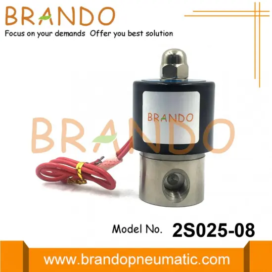 2S025-08 G1/4'' Normally Closed Electric Solenoid Valve