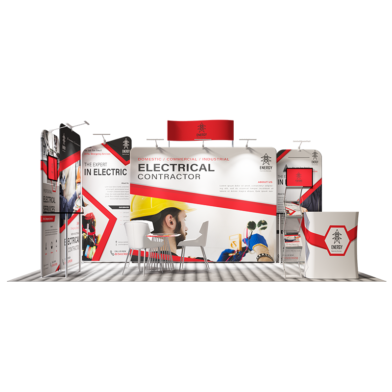 Equips de fires modulars d'exposició modular d'impressió personalitzada