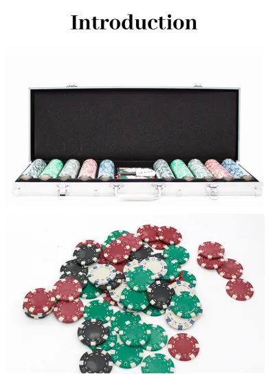 2021 Hot sale cheap poker set 500 chips
