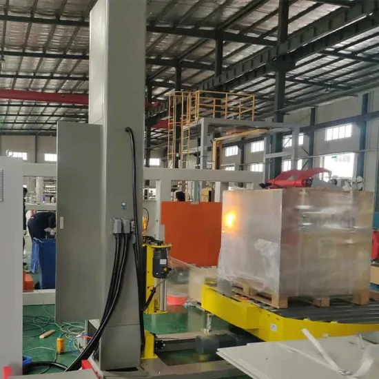 Automatic Top Press Stretch Wrapper