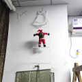 LED Christmas Ladder Climbing Santa Lights