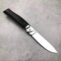 Russian Style Shiny Blade Outdoor Hunting Knife