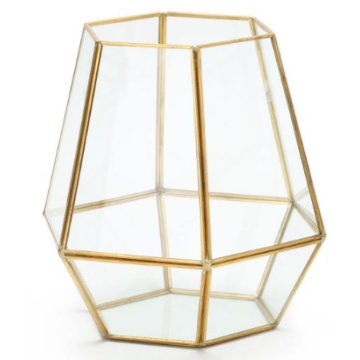Geometric Glass Terrariums 